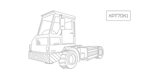 Портовый тягач XCMG XPT70К1