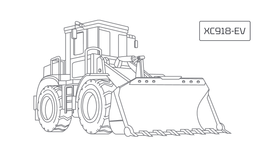 Фронтальный погрузчик XCMG XC918-EV