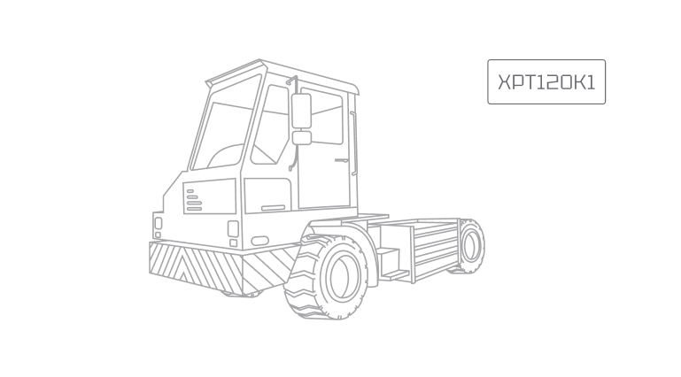 Портовый тягач XCMG XPT120К1