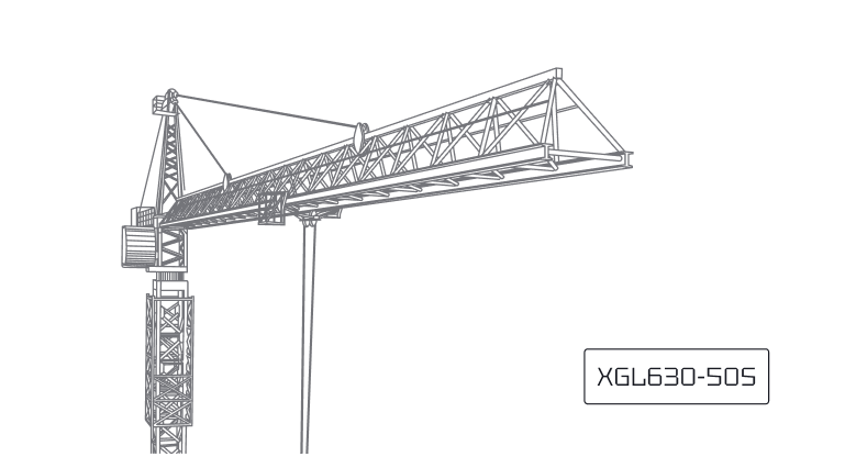 Башенный кран XCMG XGL630-50S