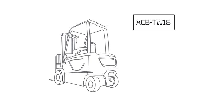 Вилочный погрузчик XCMG XCB-TW18 Вилочный погрузчик XCMG XCB-TW18